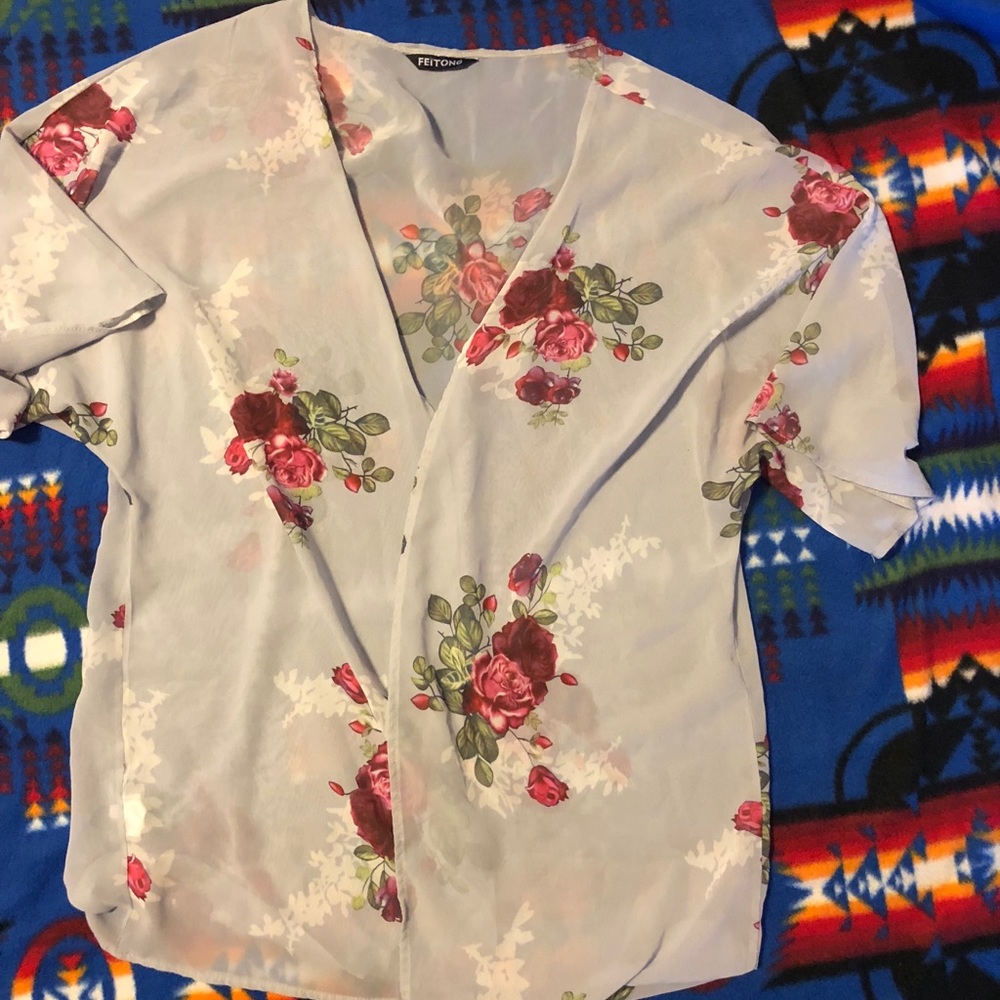 Rose kimono